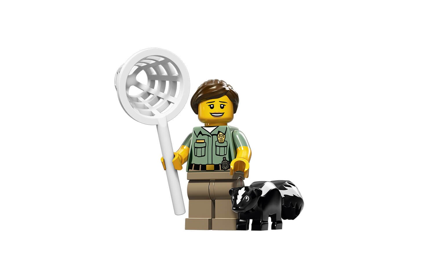 Minifigura Lego Serie 15 Coleccionable 71011 Animal Control - Venta Internacional.