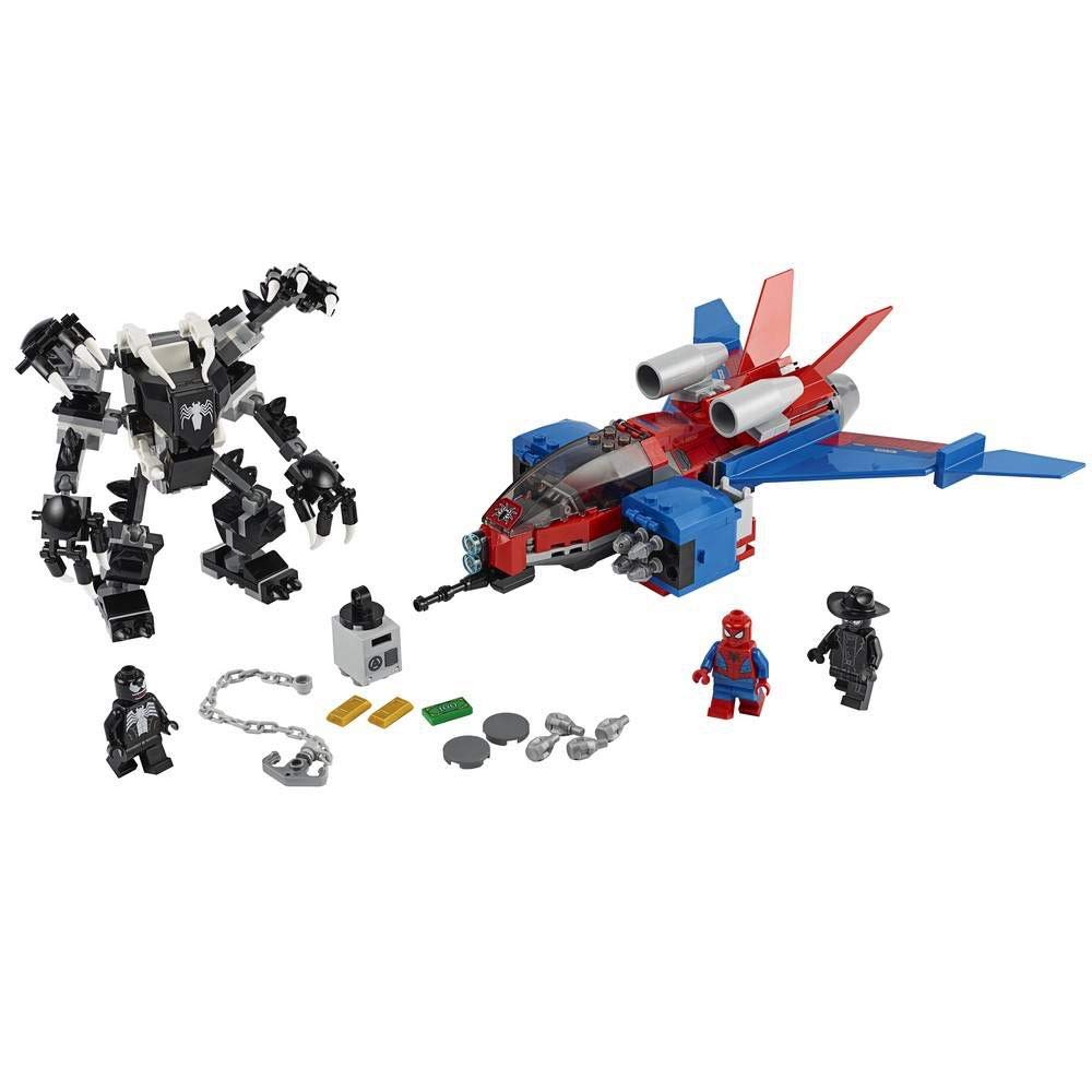Foto 3 pulgar | Juguete de Construcción Lego Marvel Spider-Man Spider-Jet vs Venom Mech 76150 371 piezas - Venta Internacional