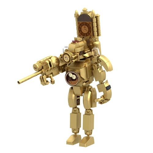 Set de Figura Lego Titan Clockman Giant Blocks 396 Piezas - Venta Internacional