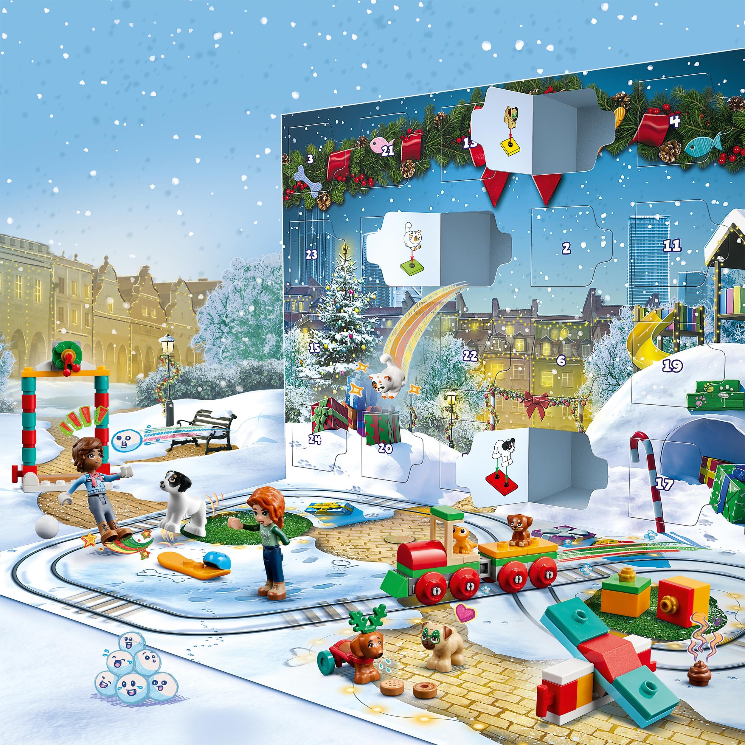 Foto 4 pulgar | Calendario De Adviento Lego Friends 41758 2023 Con 231 Piezas - Venta Internacional.