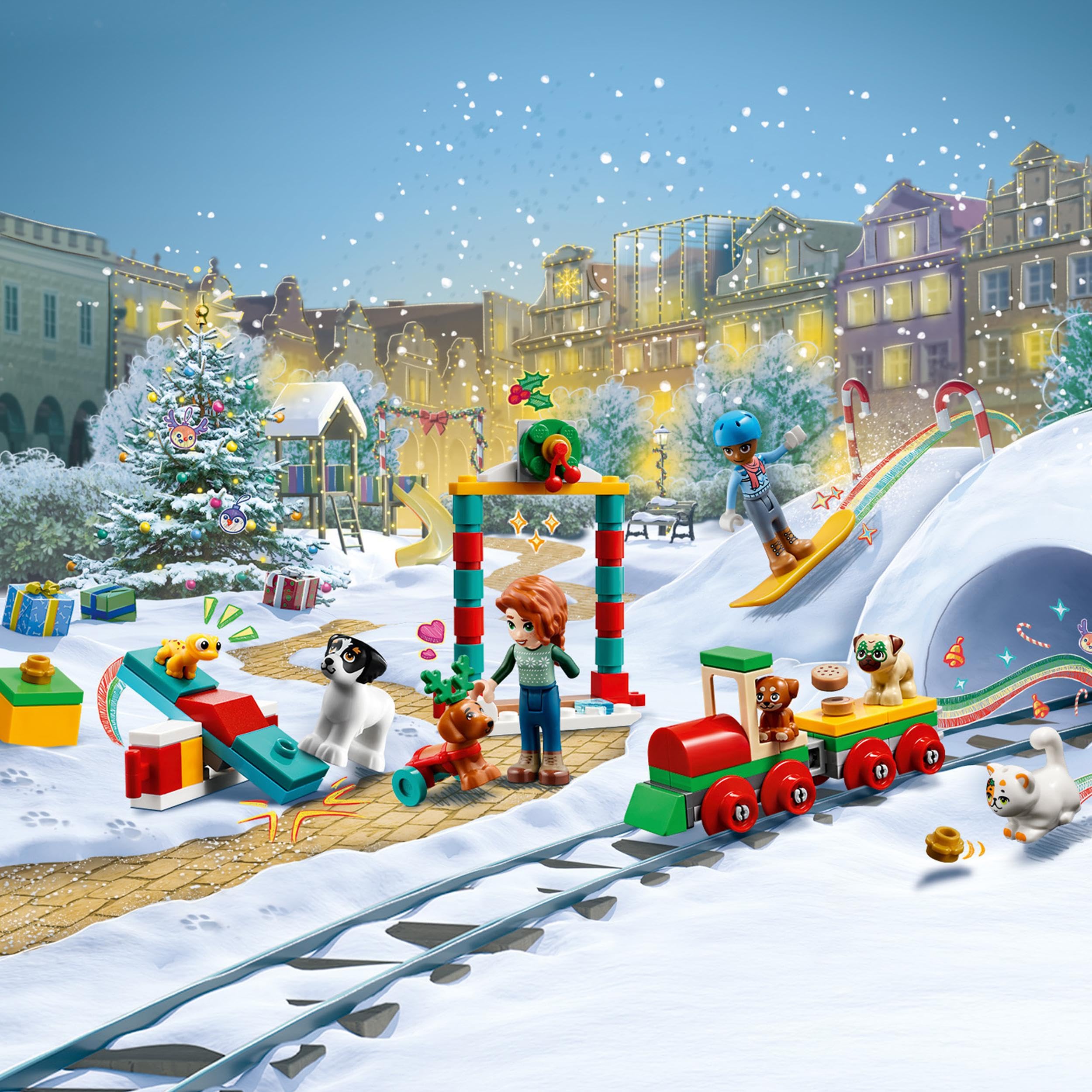 Foto 5 | Calendario De Adviento Lego Friends 41758 2023 Con 231 Piezas - Venta Internacional.