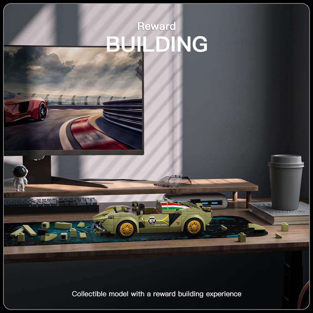 Foto 5 | Molde Para Juguetes De Construcción King Speed Champions Lambo Sina 333 Piezas - Venta Internacional.