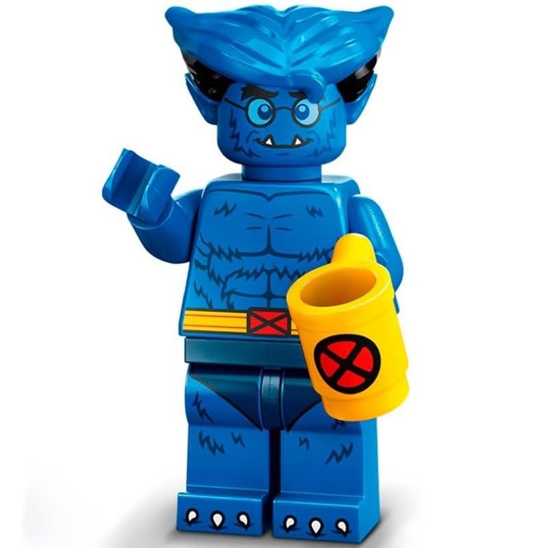 Foto 4 pulgar | Minifigura Lego Marvel Series 2 Beast Con Capas De Hombre Con Calendario - Venta Internacional