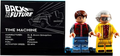 Foto 4 | Juguete de Construcción Lego Back To The Future Time Machine 10300 - Venta Internacional