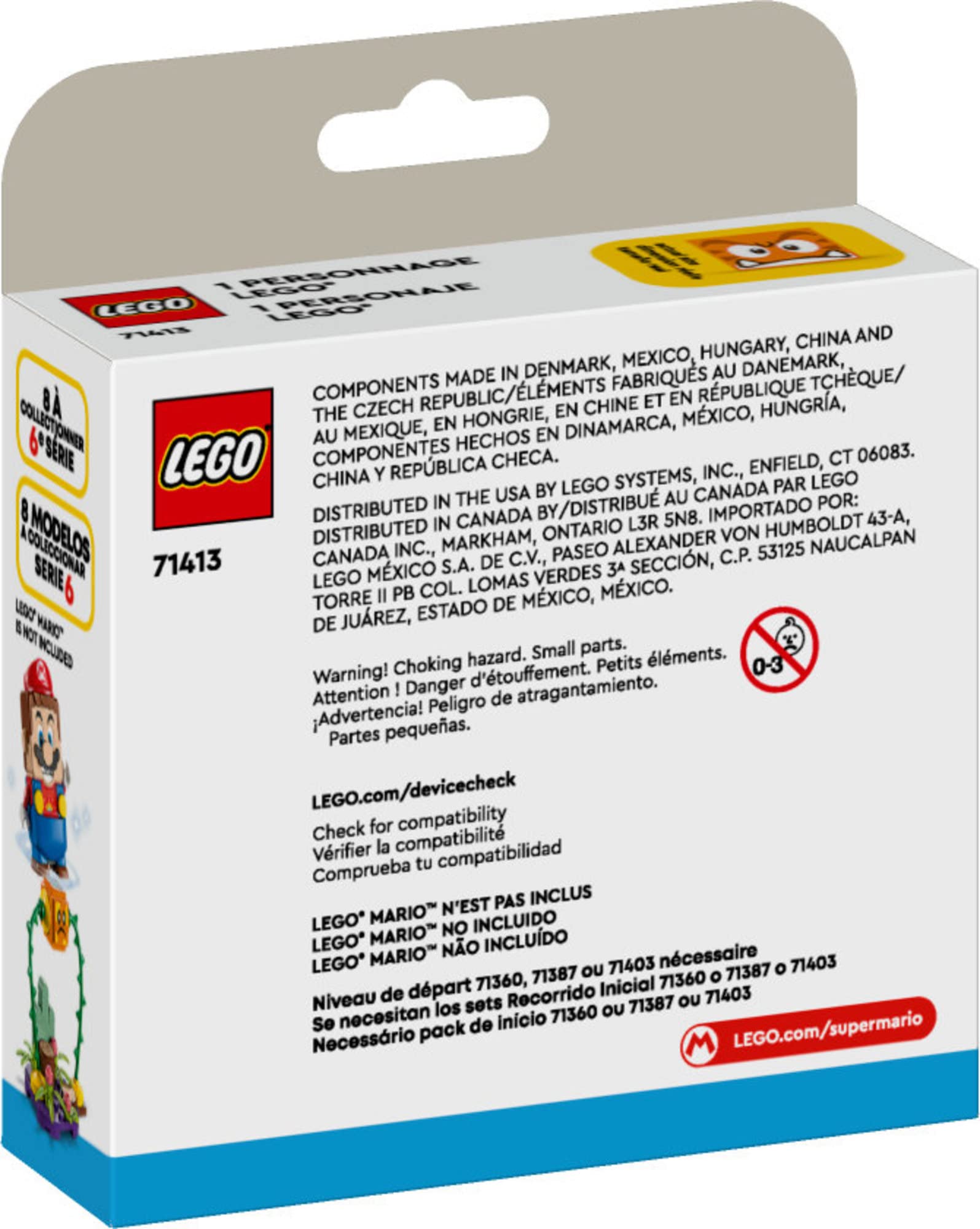 Foto 7 pulgar | Paquetes de Personajes Lego Super Mario De La Serie 6 71413- Venta Internacional