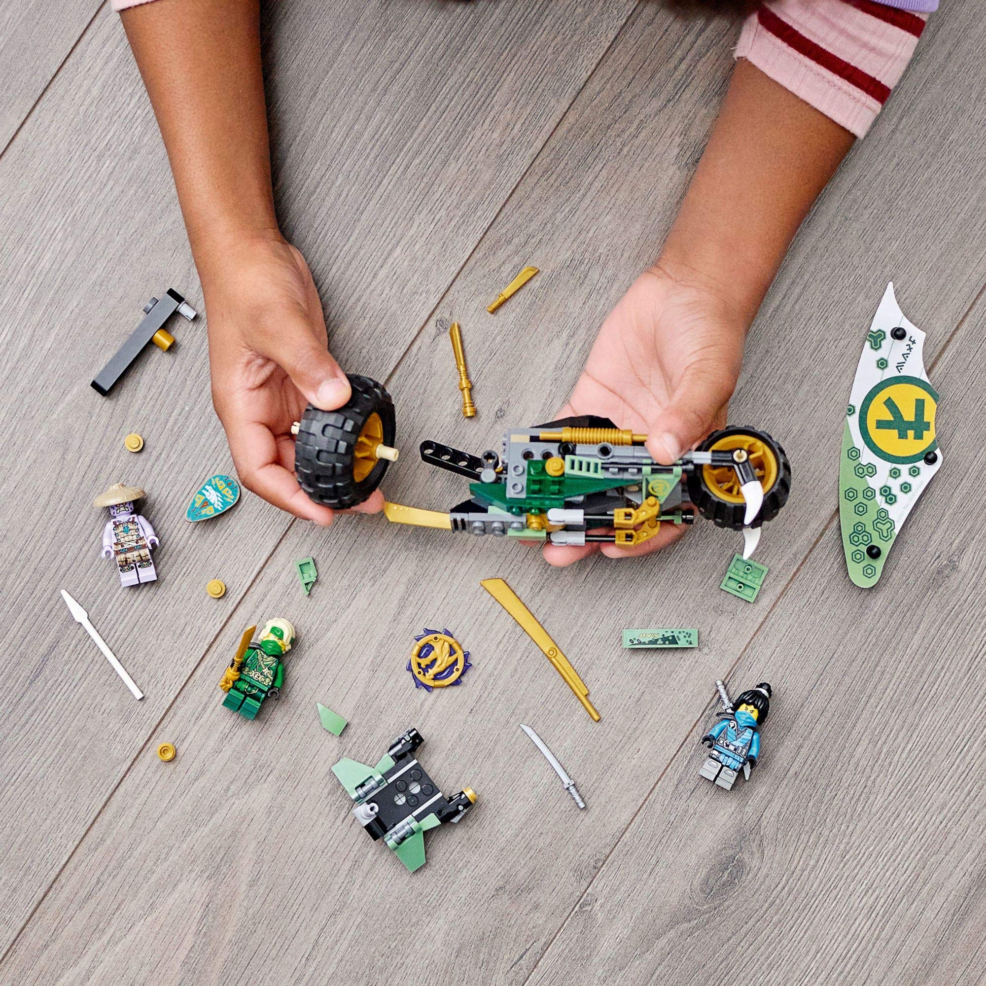 Foto 7 pulgar | Kit De Construcción Lego Ninjago Lloyd's Jungle Chopper Bike 71745 - Venta Internacional.