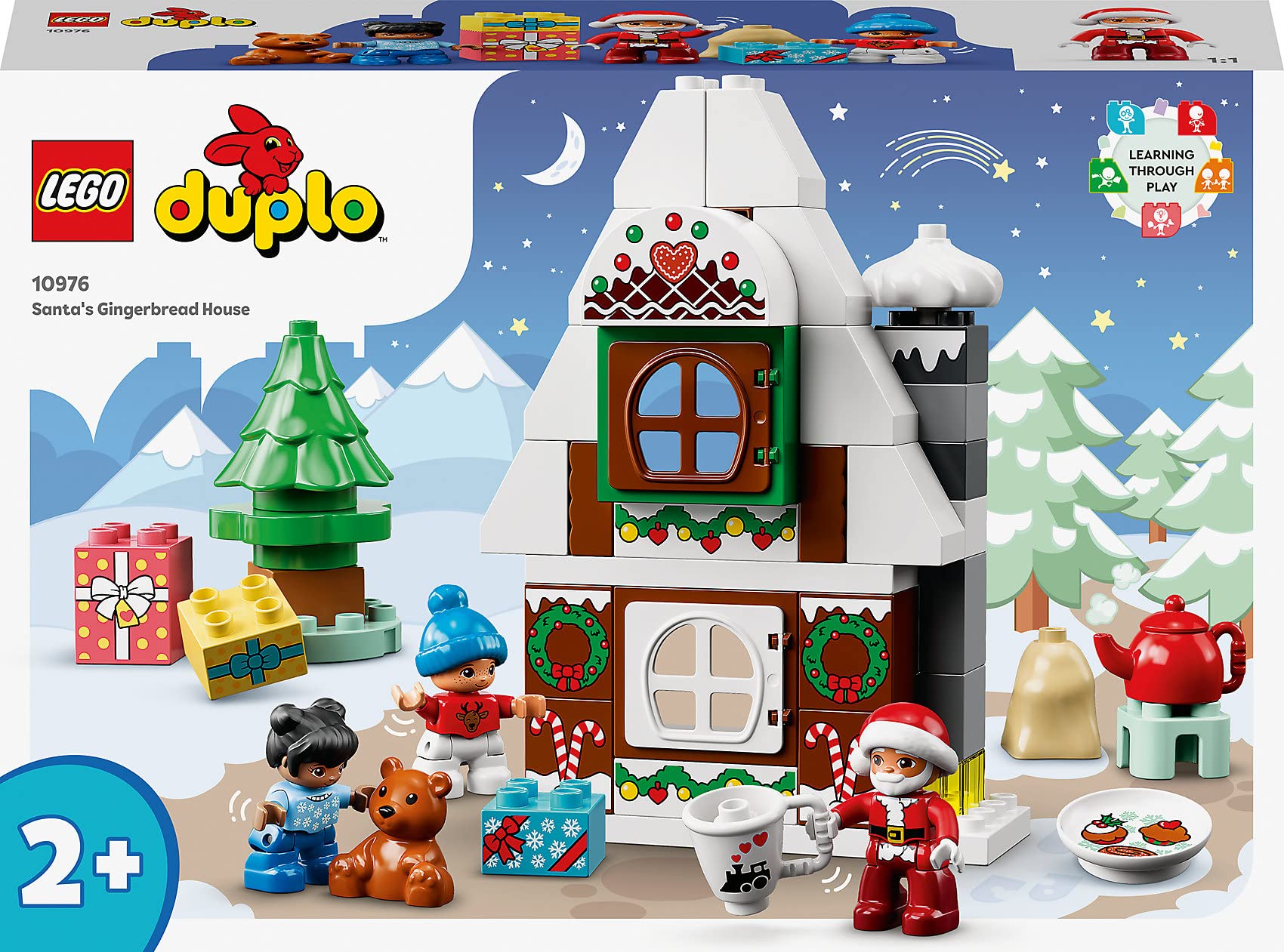 Juguete De Construcción Lego Duplo Santa's Gingerbread House 10976 - Venta Internacional.