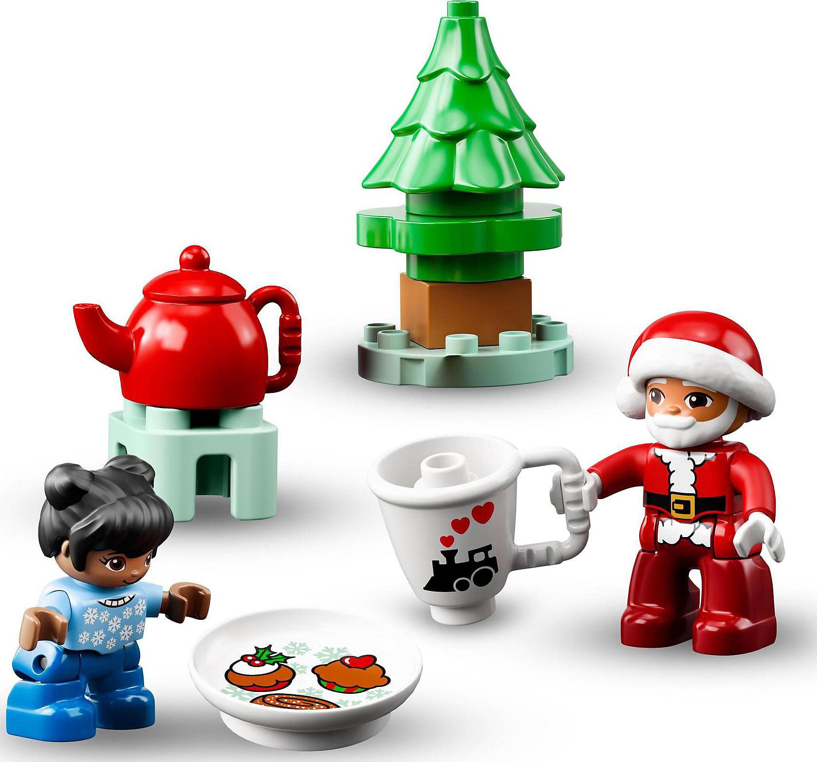 Foto 5 | Juguete De Construcción Lego Duplo Santa's Gingerbread House 10976 - Venta Internacional.