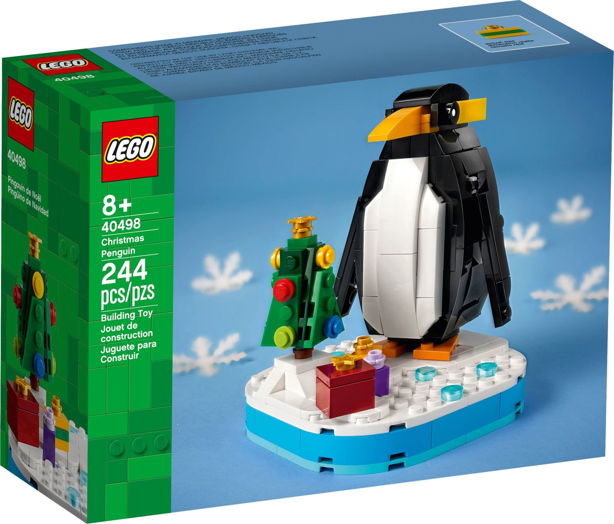Set de Construcción Lego Christmas Penguin 40498 Con Árbol Y Regalos - Venta Internacional