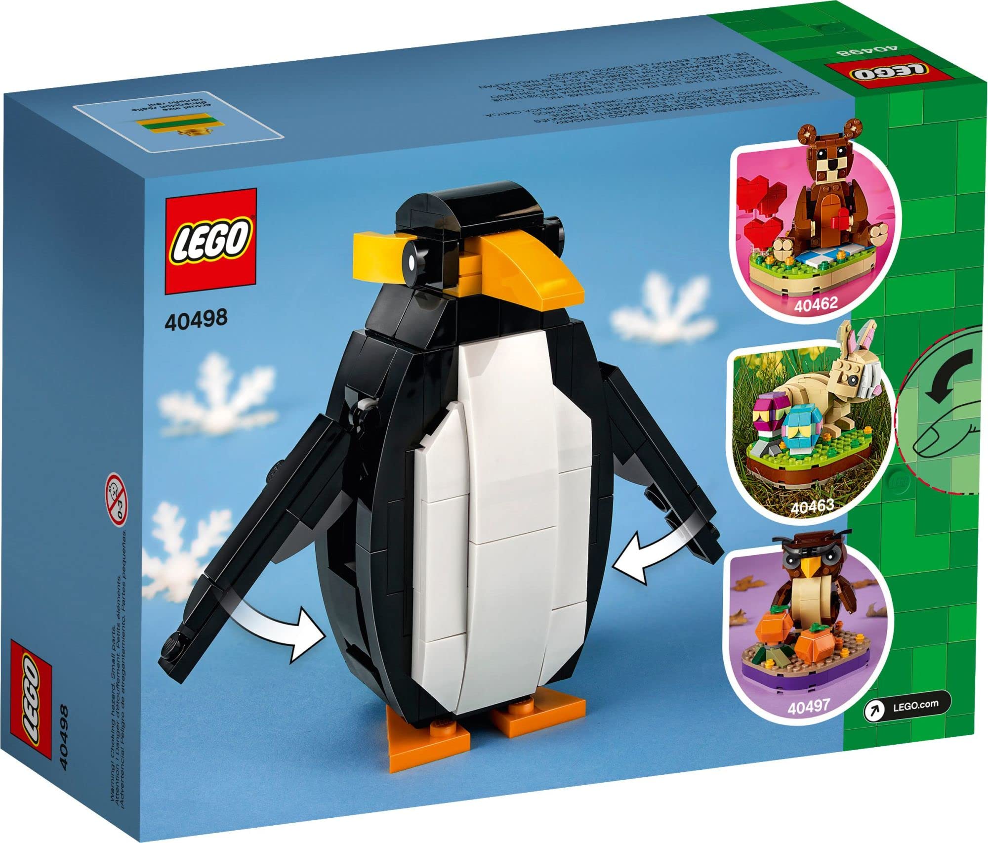 Foto 5 pulgar | Set de Construcción Lego Christmas Penguin 40498 Con Árbol Y Regalos - Venta Internacional