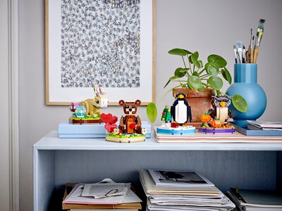 Foto 6 | Set de Construcción Lego Christmas Penguin 40498 Con Árbol Y Regalos - Venta Internacional