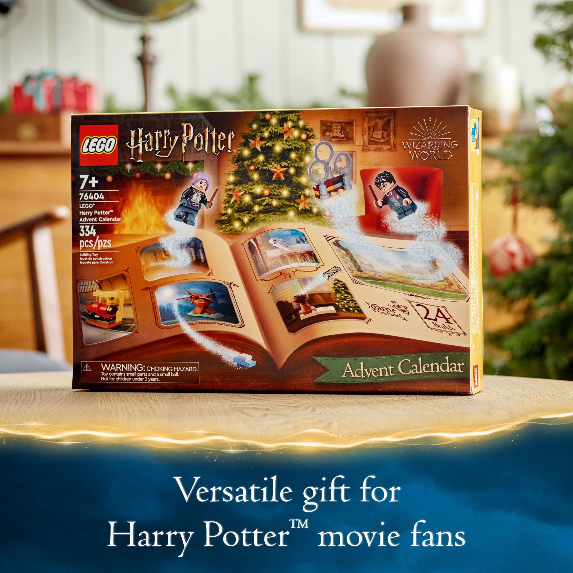Foto 7 pulgar | Calendario De Adviento Lego Harry Potter 2022 76404 334 Piezas 7+ - Venta Internacional.