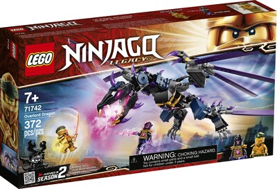 Foto 4 | Kit de Construcción Lego Ninjago Legacy Overlord Dragon 71742 - Venta Internacional
