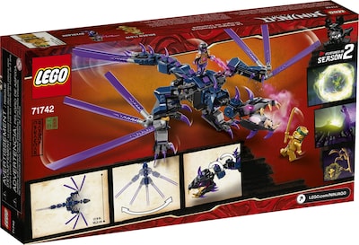 Foto 5 | Kit de Construcción Lego Ninjago Legacy Overlord Dragon 71742 - Venta Internacional