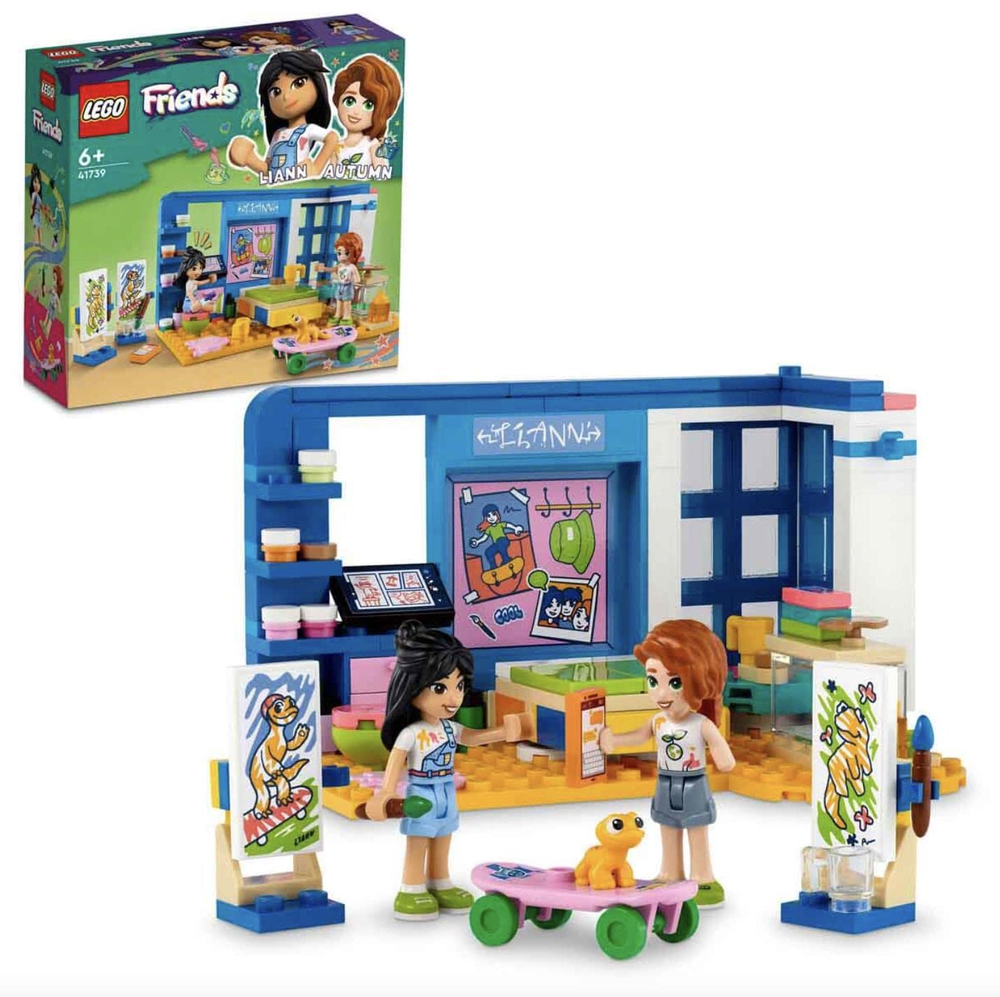 Juguete De Construcción Lego Friends Liann's Room 41739 Para Niños Mayores De 6 Años - Venta Internacional.