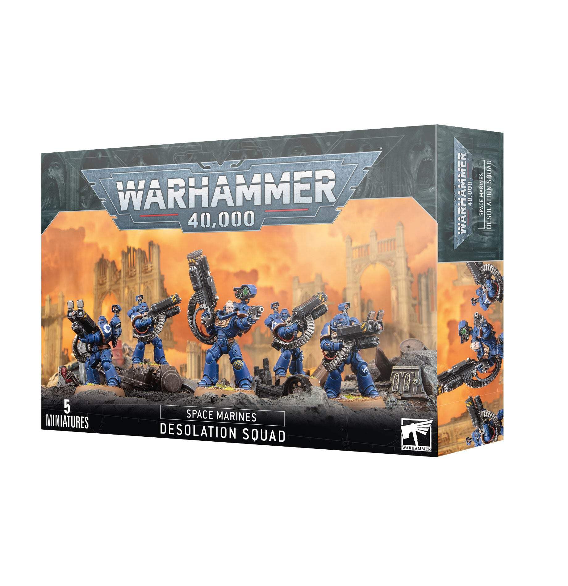 Escuadrón De 40 000 Marines Espaciales De Toy Games Workshop Warhammer - Venta Internacional.