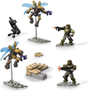 Foto 3 | Set De Construcción Mega Construx Halo Unsc Marine Defense - Venta Internacional.