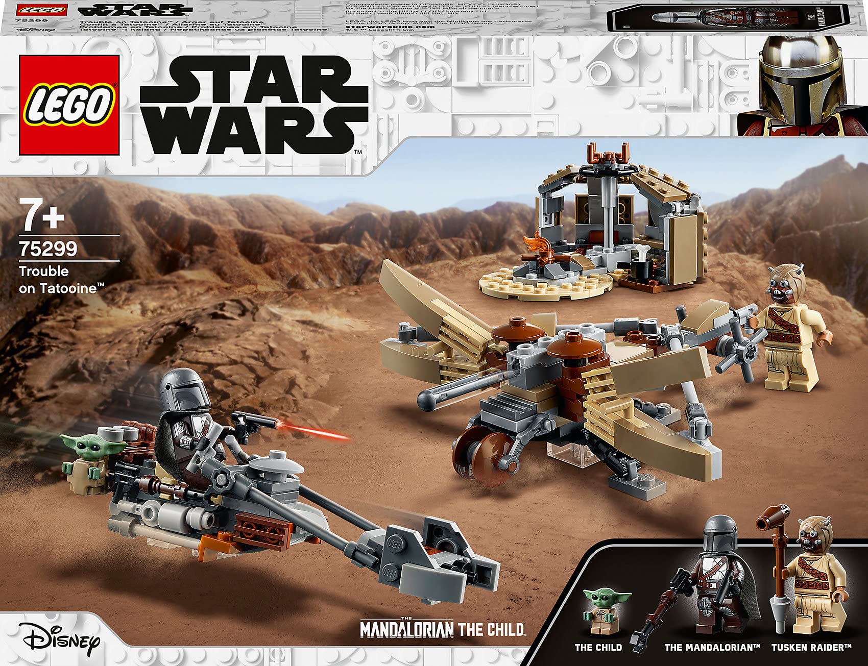 Foto 1 | Set De Construcción Lego 75299 Star Wars The Mandalorian Con Baby Yoda - Venta Internacional.