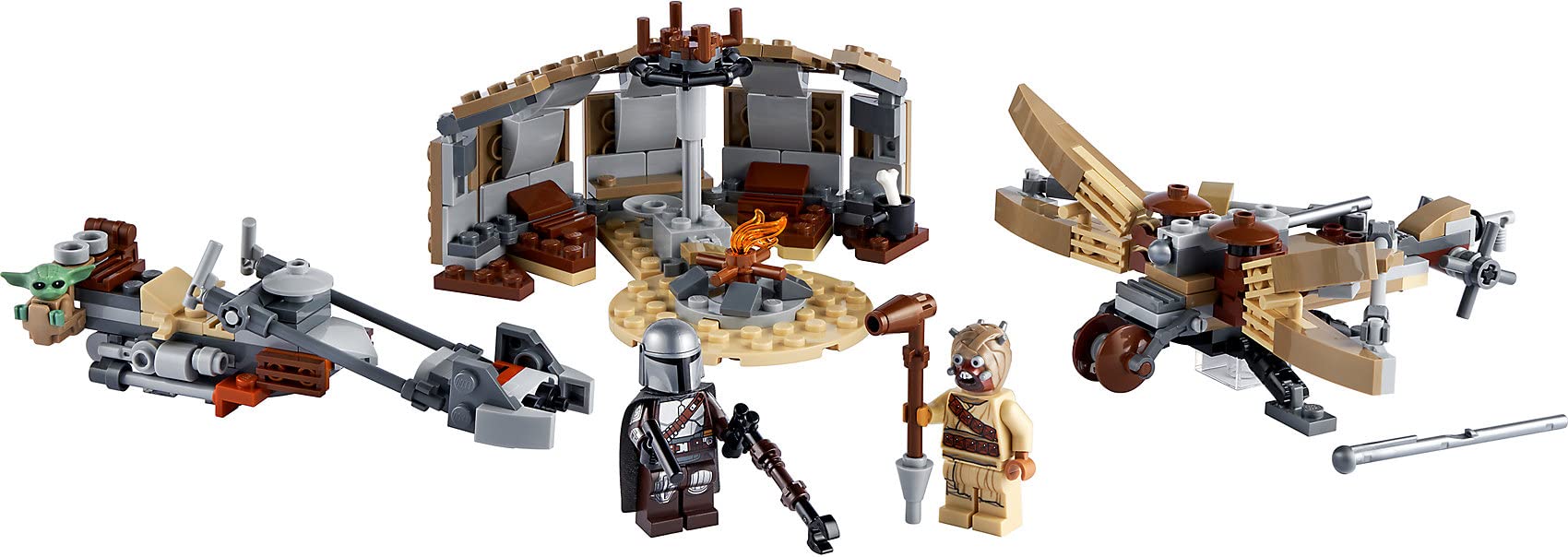 Foto 5 pulgar | Set De Construcción Lego 75299 Star Wars The Mandalorian Con Baby Yoda - Venta Internacional.