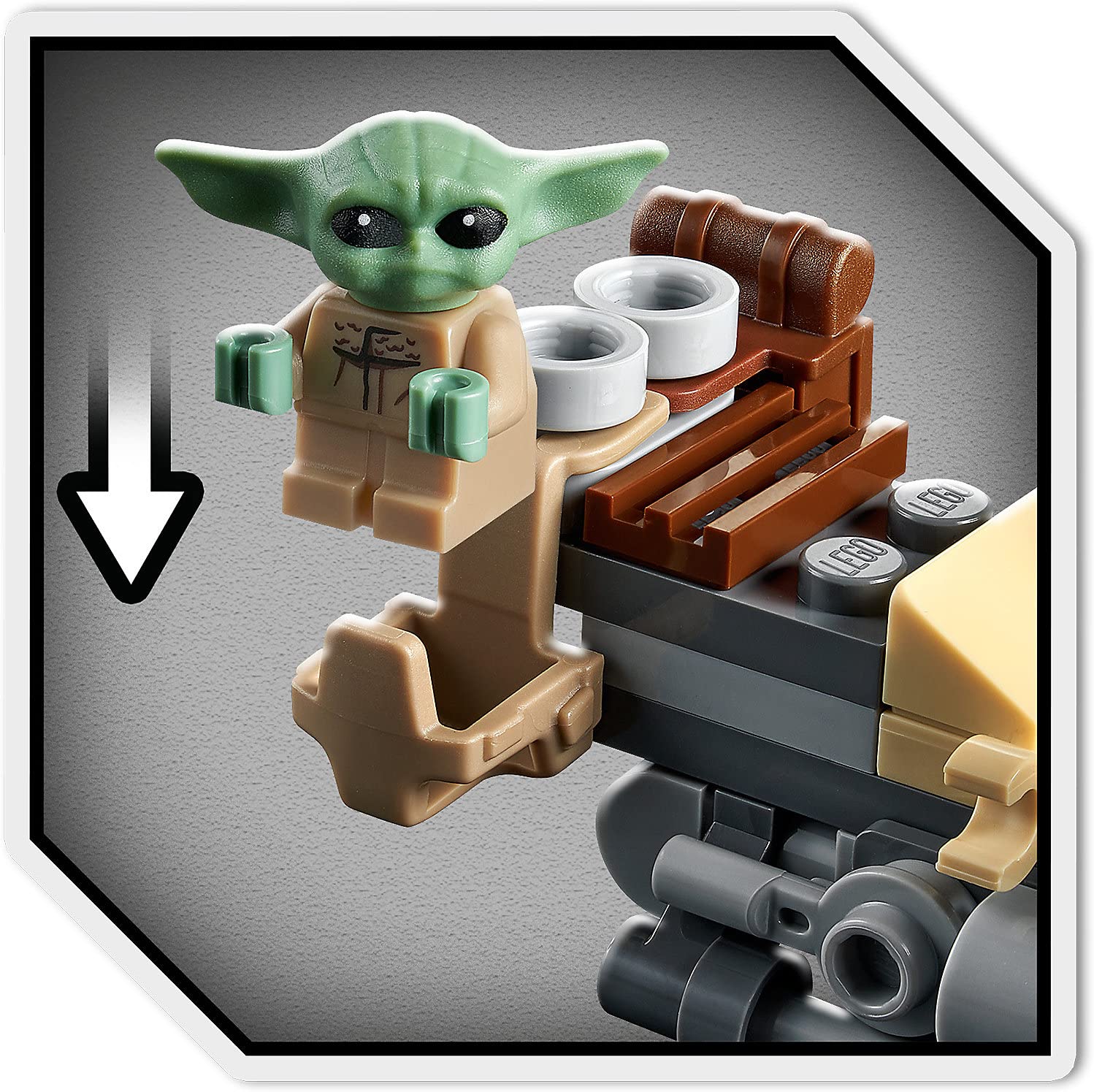 Foto 6 | Set De Construcción Lego 75299 Star Wars The Mandalorian Con Baby Yoda - Venta Internacional.