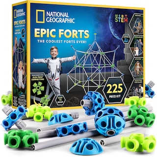 Foto 1 | Kit De Construcción De Fortificaciones National Geographic Kids Epic, 225 Piezas - Venta Internacional.