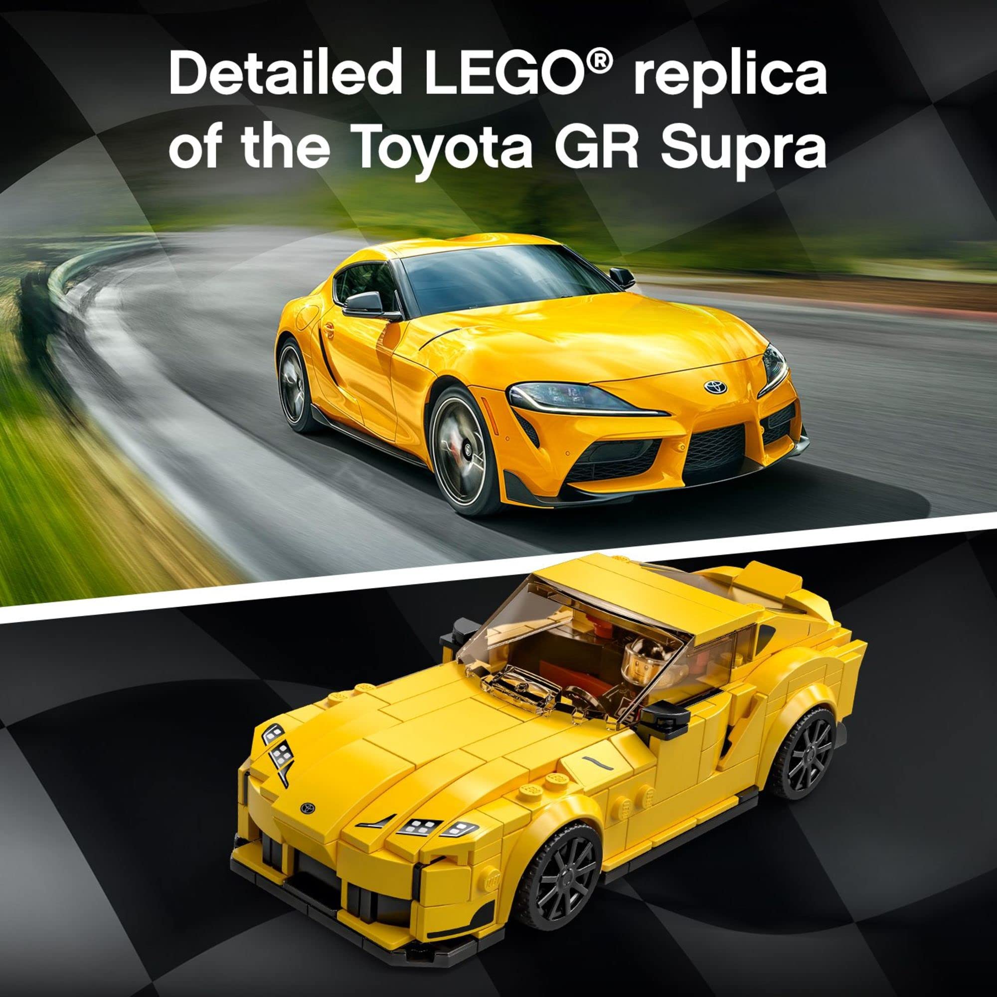 Foto 6 pulgar | Set De Construcción Lego Speed Champions Toyota Gr Supra 76901 - Venta Internacional.