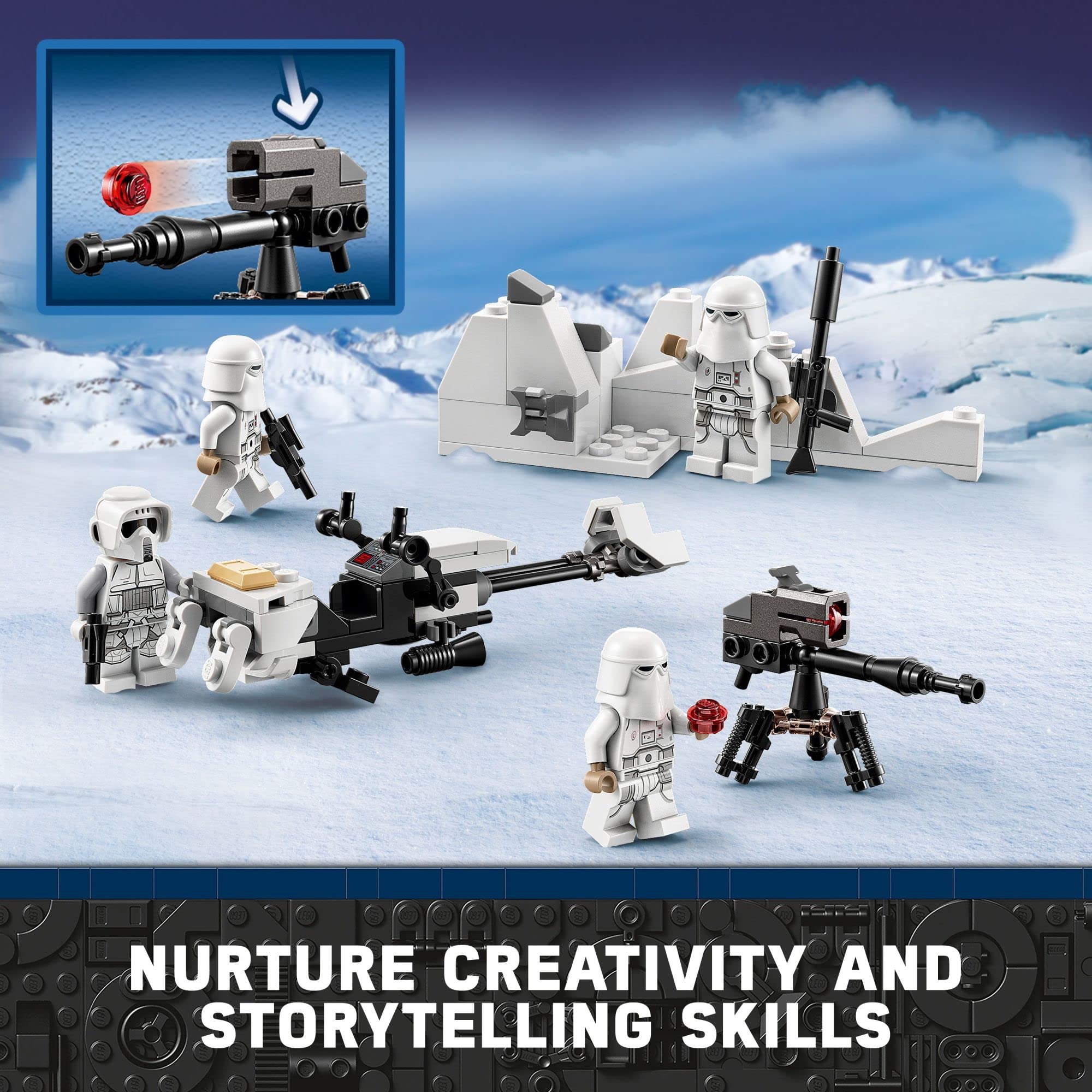 Foto 4 pulgar | Lego Star Wars Snowtrooper Battle Pack 75320 - Venta Internacional