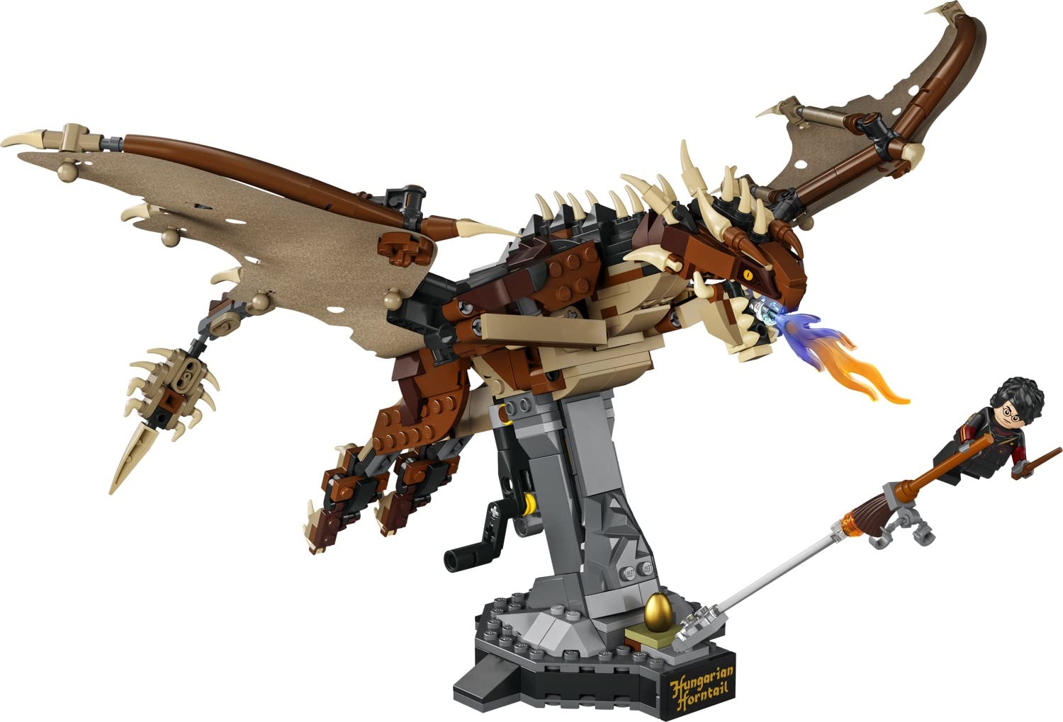 Foto 3 | Juguete De Construcción Lego 76406 Hungary Horntail Dragon 671 Piezas - Venta Internacional.