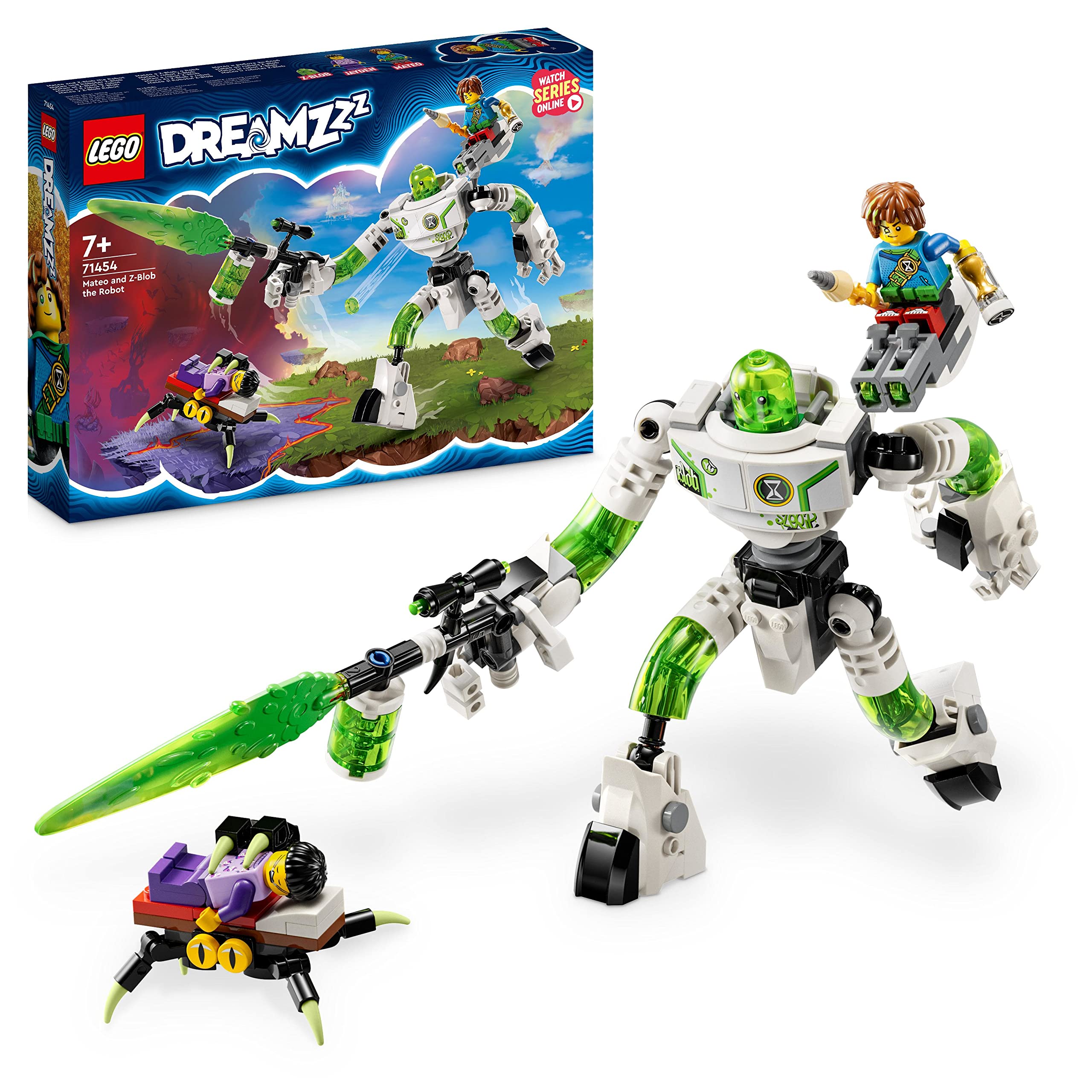 Kit De Construcción Lego Dreamzzz Mateo Y Robot Z-blob Kids 7+ Y - Venta Internacional.