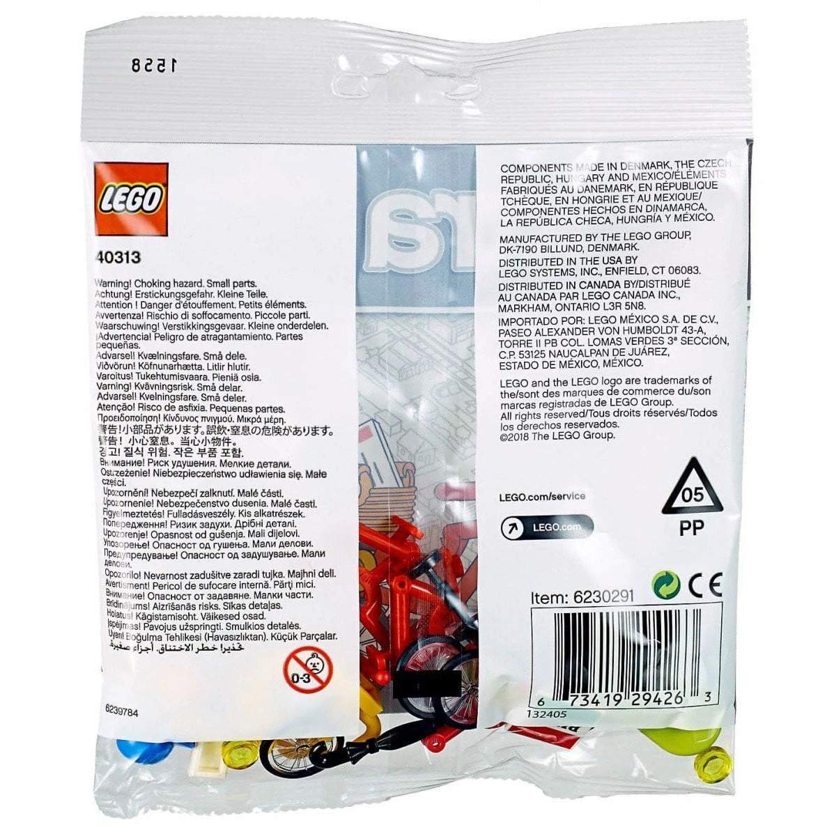 Foto 4 pulgar | Accesorios para Bicicletas Lego Xtra 40313 Polybag - Venta Internacional
