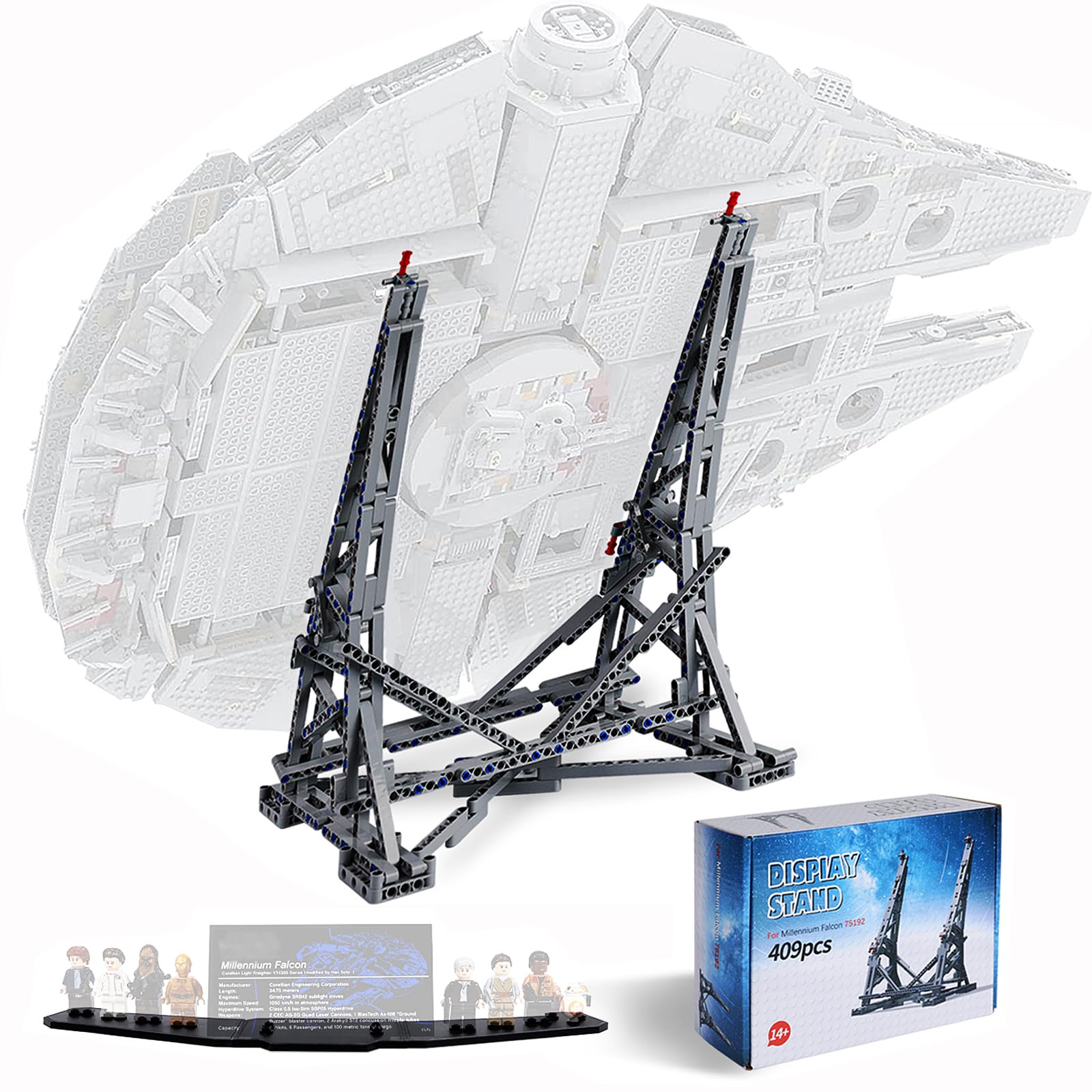 Expositor Vertical Kyglaring para Lego Millennium Falcon - Venta Internacional