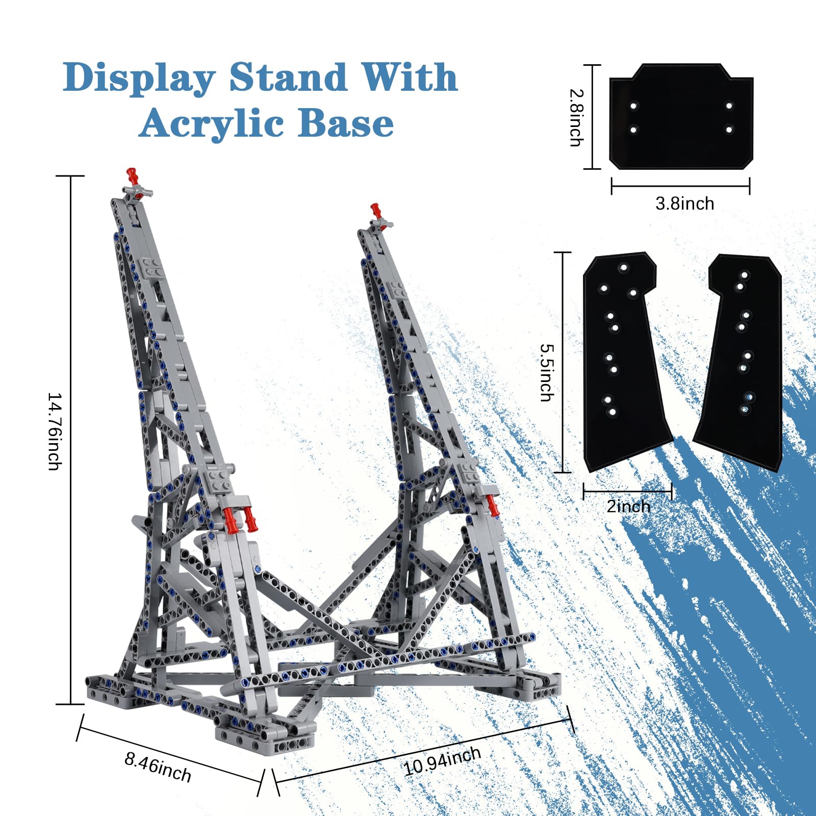 Foto 3 pulgar | Expositor Vertical Kyglaring para Lego Millennium Falcon - Venta Internacional