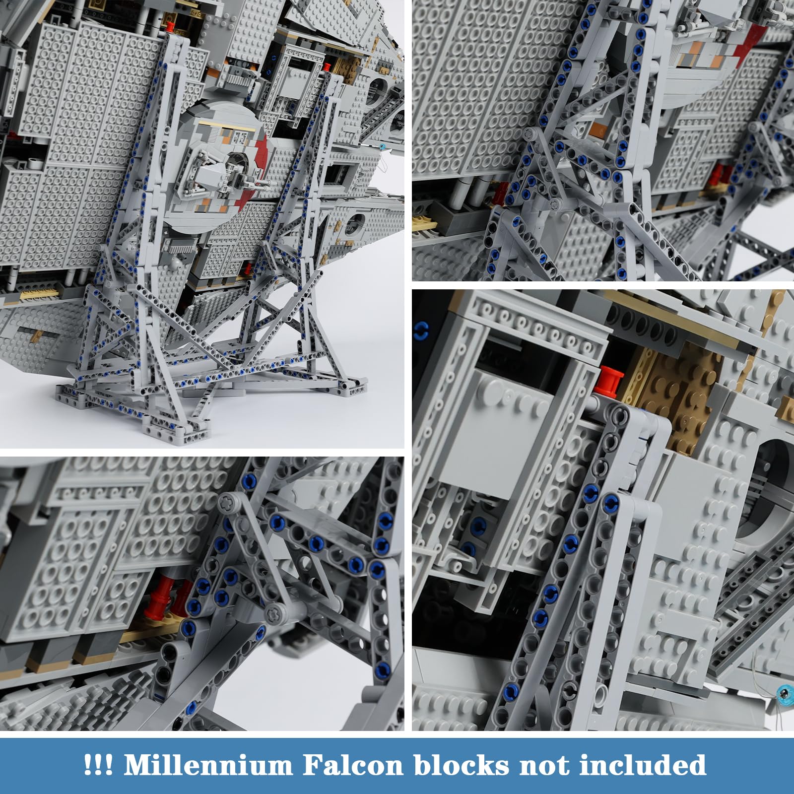 Foto 4 pulgar | Expositor Vertical Kyglaring para Lego Millennium Falcon - Venta Internacional