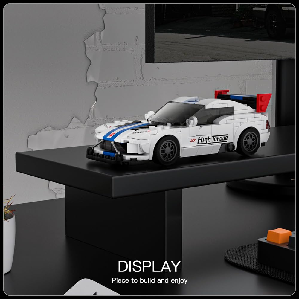 Foto 4 | Molde Para Juguetes De Construcción King Speed Champions Viper Con Vitrina - Venta Internacional.
