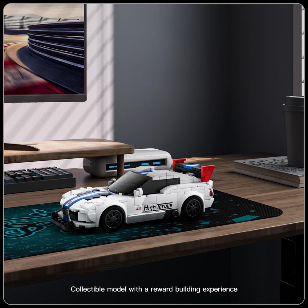 Foto 5 | Molde Para Juguetes De Construcción King Speed Champions Viper Con Vitrina - Venta Internacional.
