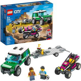 Foto 2 | Kit de Construcción Lego City Race Buggy Transporter 60288 (210 Piezas) - Venta Internacional