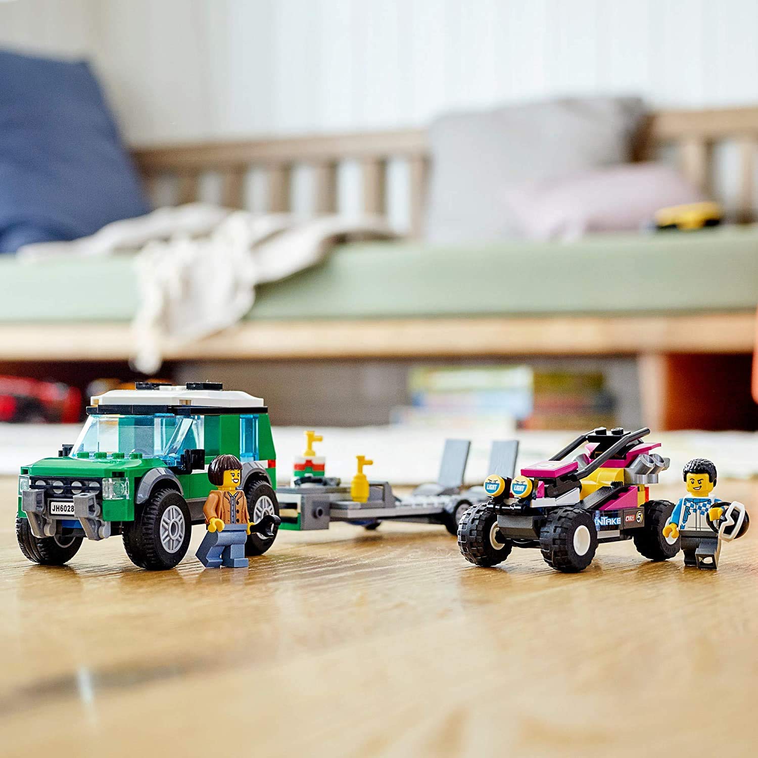 Foto 6 pulgar | Kit de Construcción Lego City Race Buggy Transporter 60288 (210 Piezas) - Venta Internacional