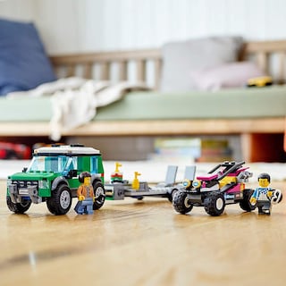 Foto 5 | Kit de Construcción Lego City Race Buggy Transporter 60288 (210 Piezas) - Venta Internacional