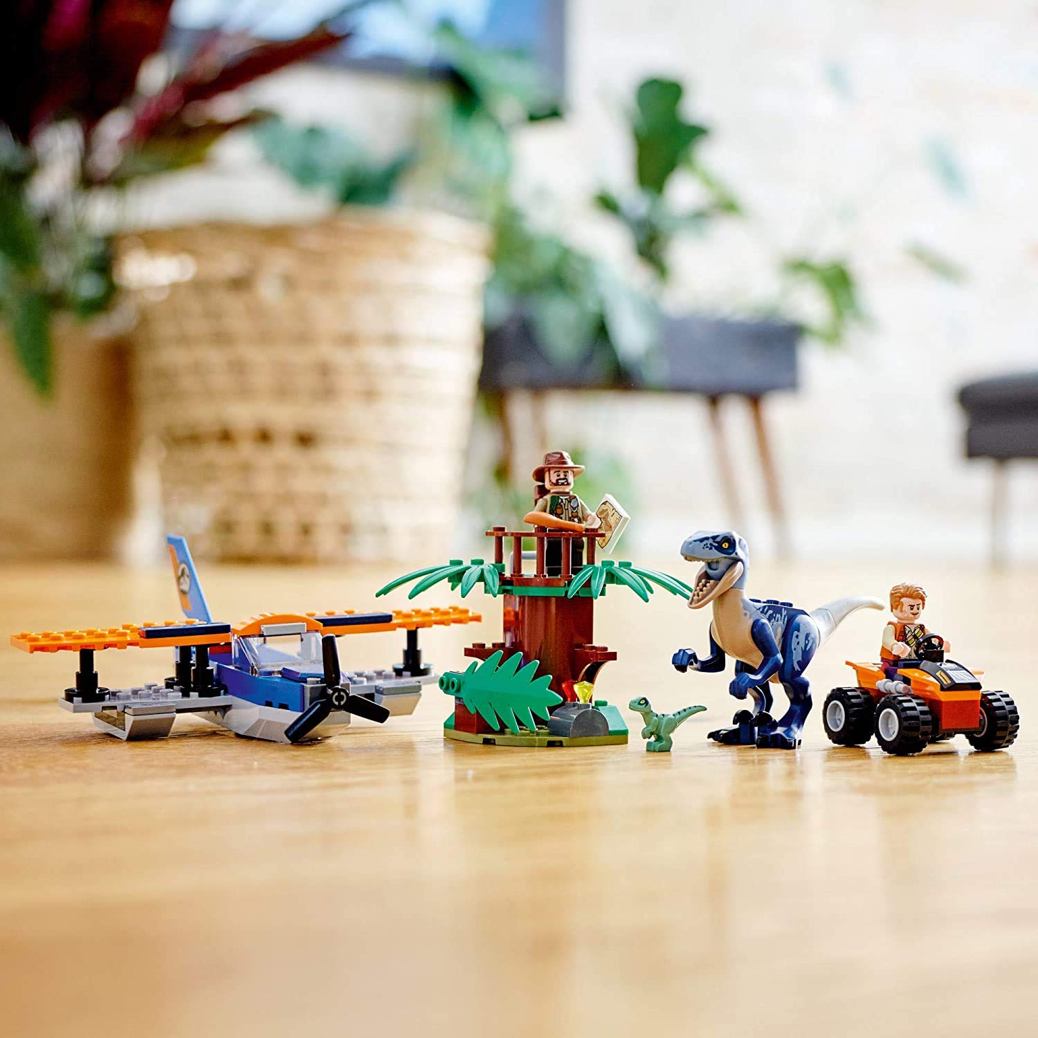 Foto 7 pulgar | Juguete Lego Jurassic World Velociraptor Biplane Rescue 75942 - Venta Internacional