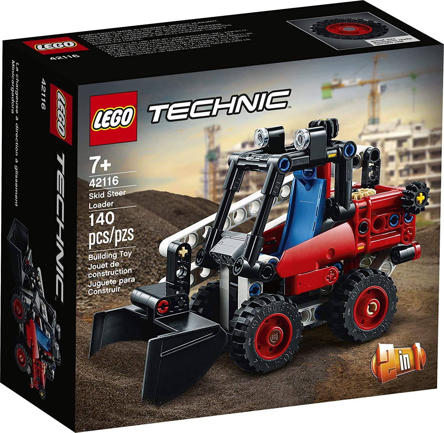 Foto 5 pulgar | Kit de Construcción Lego Technic Skid Steer Loader 42116 Kids 7+ Y - Venta Internacional
