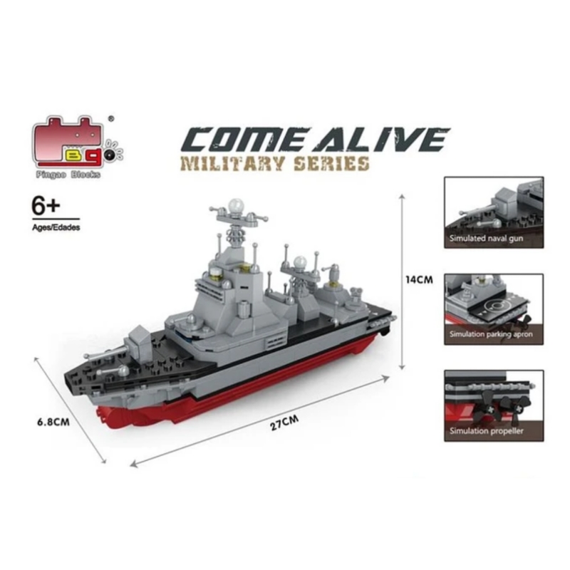 Foto 2 pulgar | Bloques De Construcción Lego Boat Military War Con 355 Piezas - Venta Internacional.