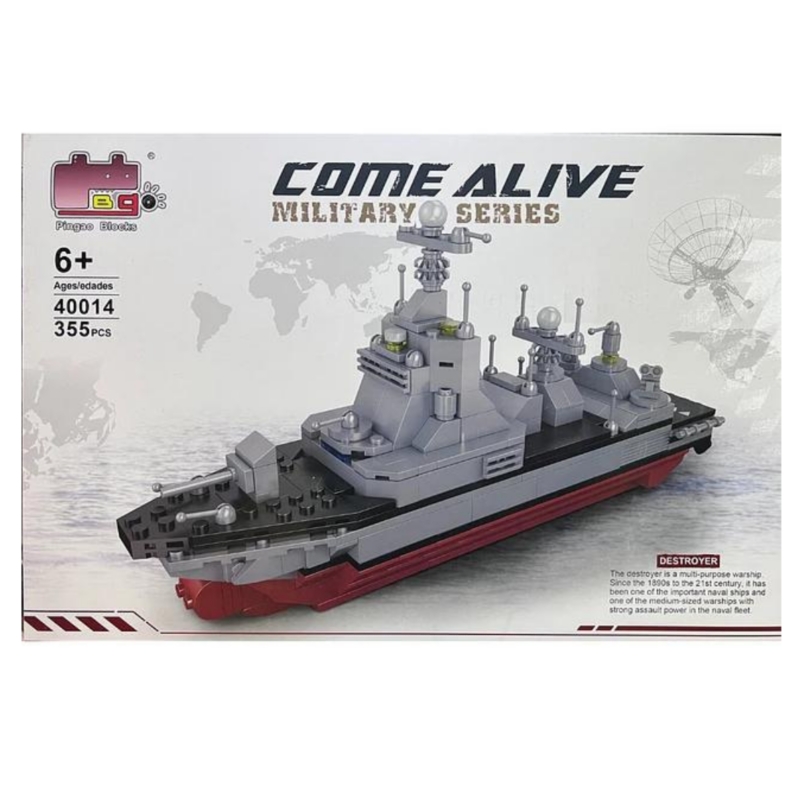 Foto 3 pulgar | Bloques De Construcción Lego Boat Military War Con 355 Piezas - Venta Internacional.