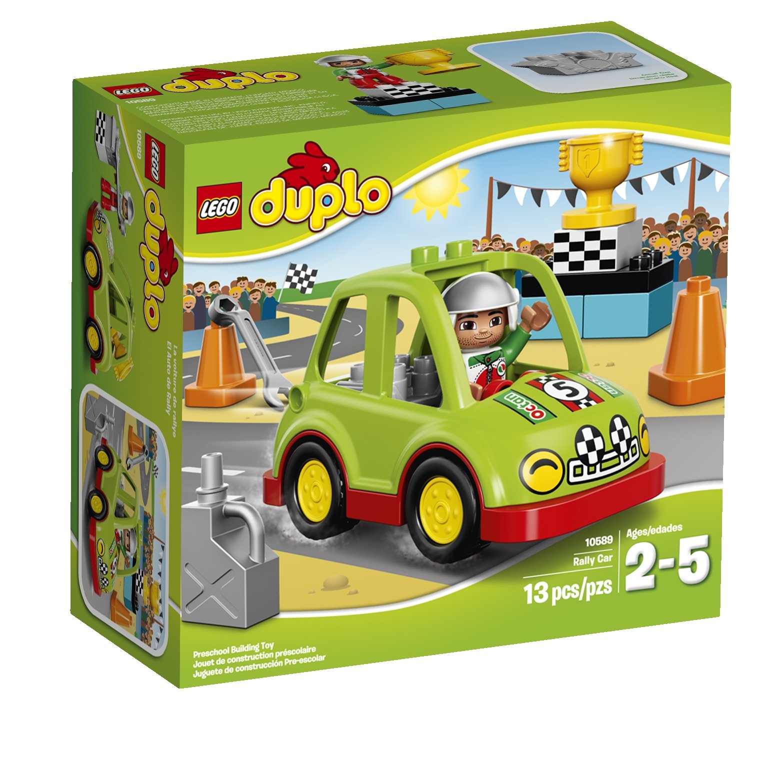 Foto 2 pulgar | Lego Coche de Rally Duplo 10589 - Venta Internacional