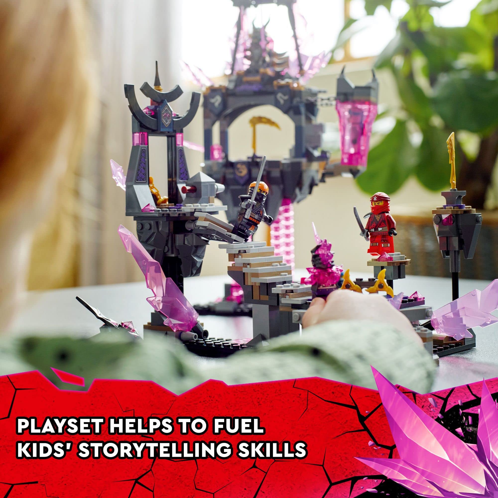 Foto 6 pulgar | Set de Juego de Acción Lego Ninjago The Crystal King Temple 71771 - Venta Internacional