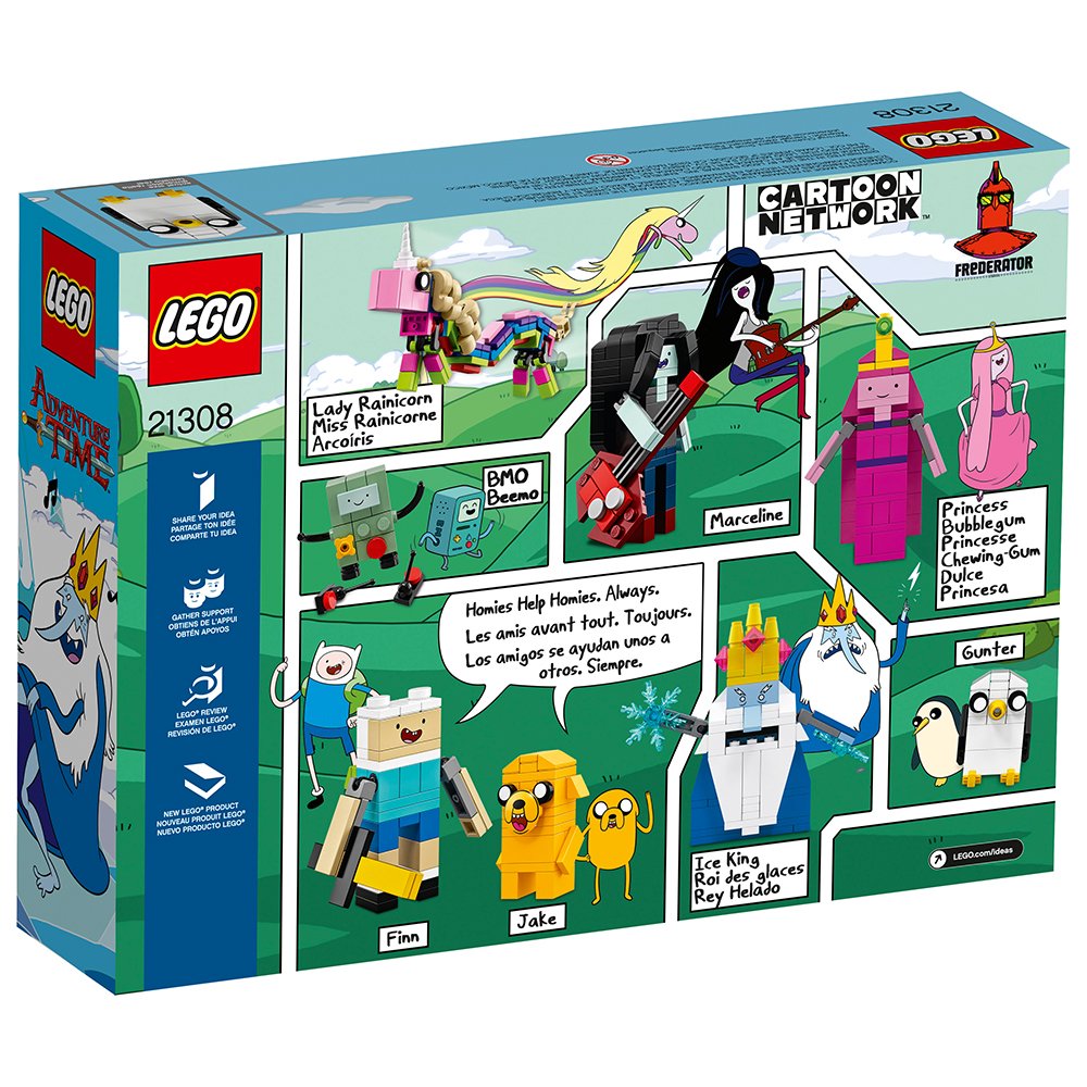 Foto 7 pulgar | Juguete de Construcción Lego Ideas Adventure Time 21308 con 495 Piezas - Venta Internacional