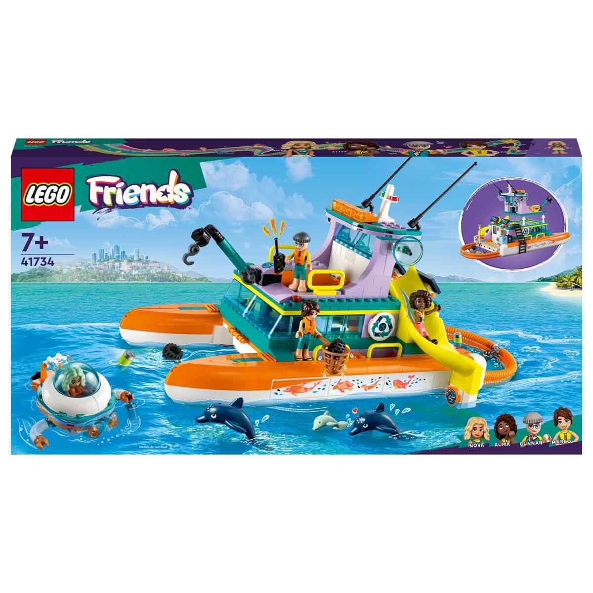Foto 2 pulgar | Set De Bote De Rescate Marino Lego Friends De Juguete Con Figuras De Delfines Para Mayores De 7 - Venta Internacional.