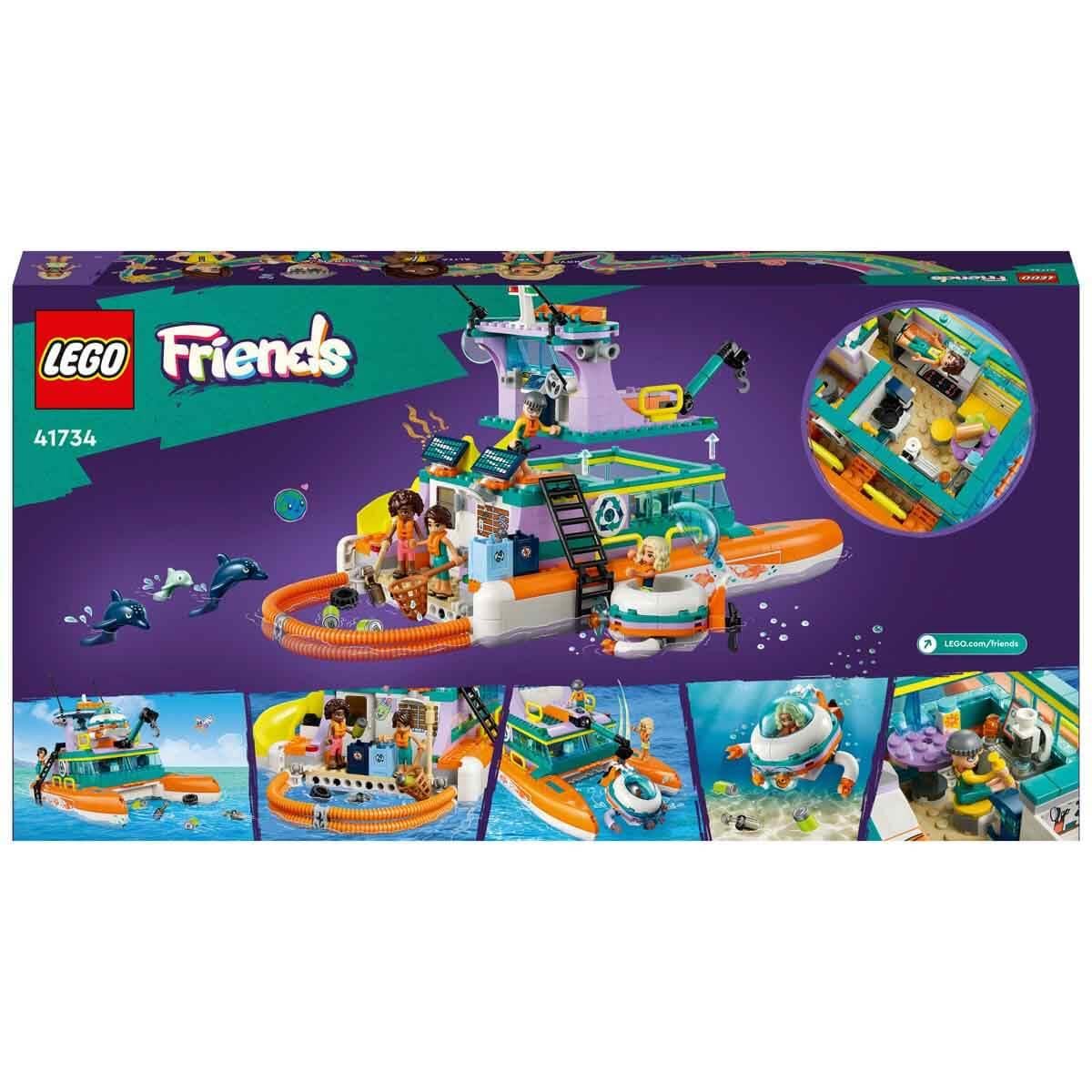Foto 4 pulgar | Set De Bote De Rescate Marino Lego Friends De Juguete Con Figuras De Delfines Para Mayores De 7 - Venta Internacional.