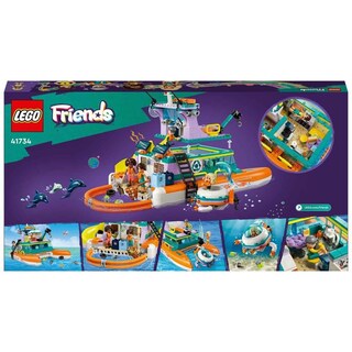 Foto 3 | Set De Bote De Rescate Marino Lego Friends De Juguete Con Figuras De Delfines Para Mayores De 7 - Venta Internacional.