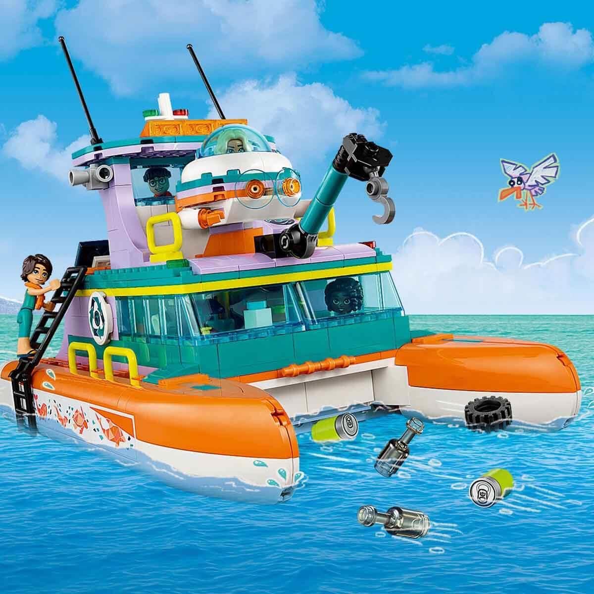 Foto 7 | Set De Bote De Rescate Marino Lego Friends De Juguete Con Figuras De Delfines Para Mayores De 7 - Venta Internacional.