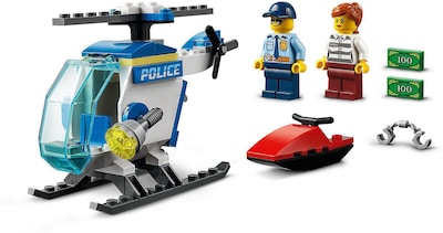 Foto 5 | Helicóptero Lego City Police De Juguete 60275 Con Oficial Y Ladrón - Venta Internacional.